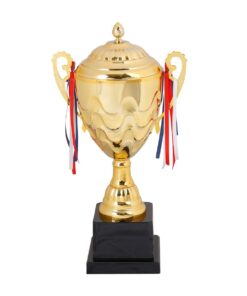 Mitzuma Champion Gold Cup With Lid Trophy