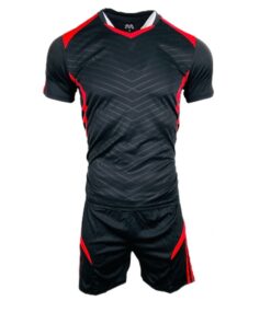 Mitzuma Chile Squad 15 Full Soccer Kit - Senior - Black & Red