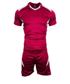 Mitzuma Chile Squad 15 Full Soccer Kit - Senior - Maroon & White