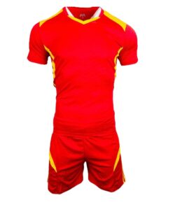 Mitzuma Chile Squad 15 Full Soccer Kit - Senior - Red & Gold
