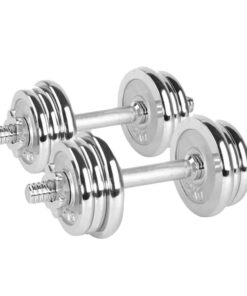 Mitzuma Chrome Dumbbell Set 20kg