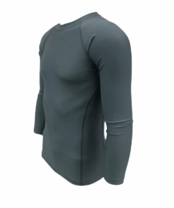 Mitzuma Compression Long Sleeve Tee - Charcoal - M