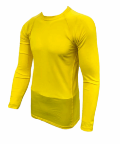 Mitzuma Compression Long Sleeve Tee - Yellow - XL