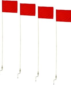 Mitzuma Corner Flags for Soccer Field Set of 4