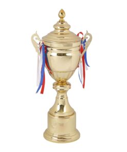 Mitzuma Emperor Gold Cup With Lid Trophy - 43 cm