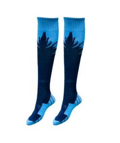 Mitzuma Flame Unisex Sports Socks Senior - Pack Of 14 - Navy & Sky