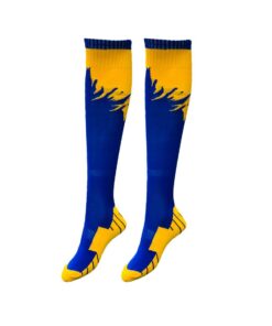 Mitzuma Flame Unisex Sports Socks Senior - Pack Of 14 - Royal & Gold