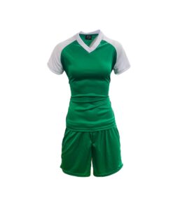 Mitzuma Malta Ladies Squad 15 Full Soccer Kit - Emerald & White