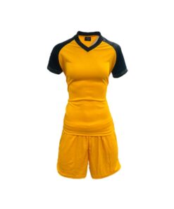Mitzuma Malta Ladies Squad 15 Full Soccer Kit - Gold & Black