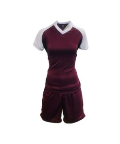 Mitzuma Malta Ladies Squad 15 Full Soccer Kit - Maroon & White