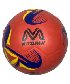 Mitzuma Mini Rubber Soccer Ball - Red