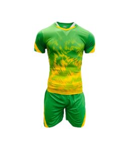 Mitzuma Morocco Squad 15 Full Soccer Kit - Senior - Emerald & Gold