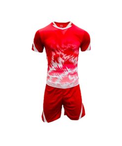 Mitzuma Morocco Squad 15 Full Soccer Kit - Senior - Red & White