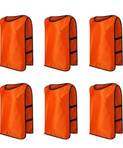 Mitzuma Netball Training Bibs Set of 7 - Orange