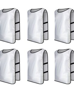 Mitzuma Netball Training Bibs Set of 7 - White