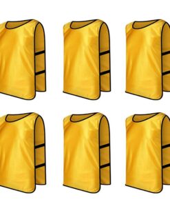 Mitzuma Netball Training Bibs Set of 7 - Yellow