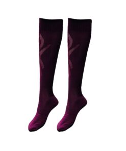 Mitzuma Plain Mesh Unisex Sports Socks Senior - Pack Of 14 - Maroon