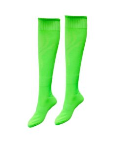 Mitzuma Plain Mesh Unisex Sports Socks Senior - Pack Of 14 - Neon-Green