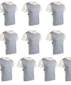 Mitzuma Senior Training Bibs Set of 10 - Grey