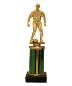 Mitzuma Soccer Column Trophy - Medium