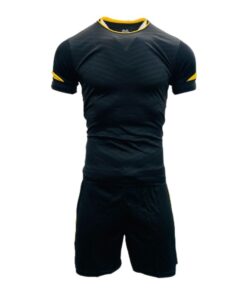 Mitzuma Spain Squad 15 Full Soccer Kit - Senior - Black & Gold