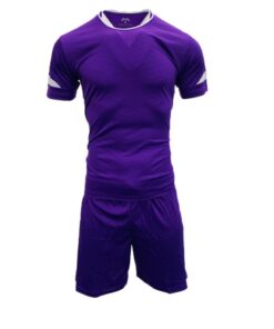 Mitzuma Spain Squad 15 Full Soccer Kit - Senior - Purple & White