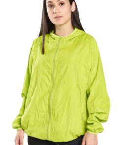 Mitzuma Unisex Water Repellant Flash Forward Windbreaker - Green - 2XL