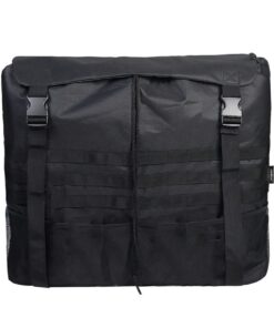 Mix Box 60L Spare Wheel Outdoor travel Storage Bin Bag Organizer- Black