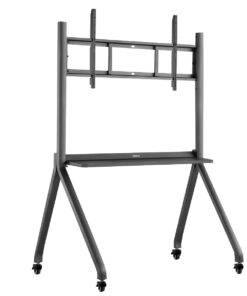 Mix Box Mobile TV Floor Stand With 4-Wheels 1 Shelf For 42"-86" Screen