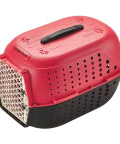 Mix Box Pet Travel Box Dog Cat Voyageur Carrier-Blue - Red