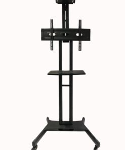 Mobile TV Cart Stand with Wheels