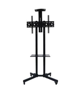 Mobile TV Mount Floor Stand Trolley Cart with Wheels for 32"-70" Screen