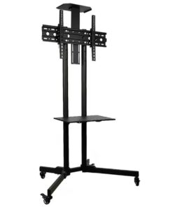 Mobile TV Stand Portable TV Stand With Tray Rolling TV Floor Stand TV Stand
