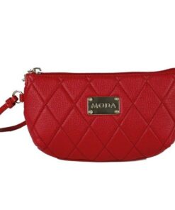 Moda Anna Ladies Womens Petite & Elegant Wrist Purse Wallet Pouch - Red