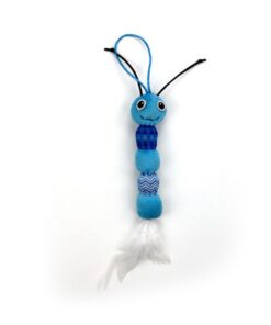 Modern Cat - Feather Snake - Blue