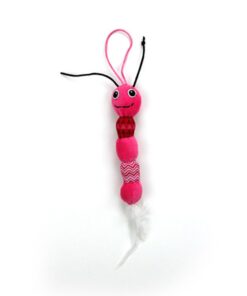 Modern Cat - Feather Snake - Pink