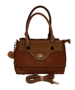 Modern Classic Tote Handbags for Women Ladies Handbags Shoulder Bags - Brown