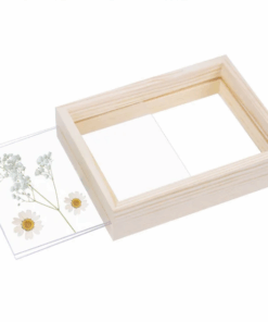 Modern Wood and Clear Acrylic A6 Frame for Instax Film