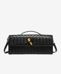 Monaco Woven Bag - Black
