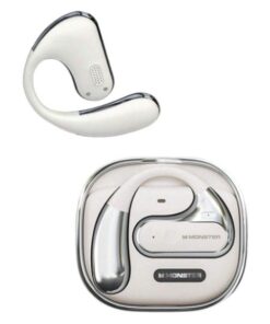 MONSTER - AC320 - Open Ear Air Conduction Earbuds With IPX5 Rating - White