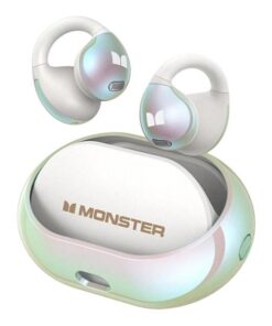 MONSTER - AC600 - Open Ear Waterproof Earbuds With Hi-Fi Stereo Sound-White