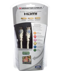Monster High Speed HDMI Cable 6ft (1,82m) - White