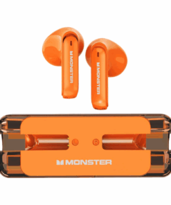Monster - XKT08 - HIFI Sound True Gaming Wireless Earbuds - Orange