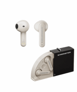 MONSTER - XKT17 - Modern Design Gaming Wireless Earbuds - Beige & Black