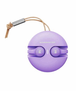 MONSTER - XKT21 - Wireless Touch Control Sports Earbuds with Mic - Purple