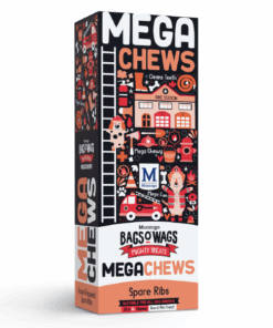 Montego Bags O' Wags 10 x 120 g Megachews Dog Treats