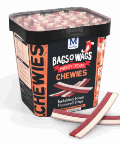 Montego Bags O' Wags Bacon Chewies Dog Treats 500g