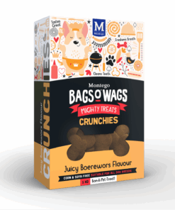 Montego Bags O' Wags Boerewors Crunchies Dog Treats - 1kg