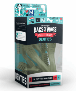 Montego Bags O' Wags Denties Large Tip Top Toothbrush (1x480g)