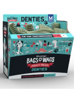 Montego Bags O' Wags Large Tip Top Toothbrushes (16x60g)
